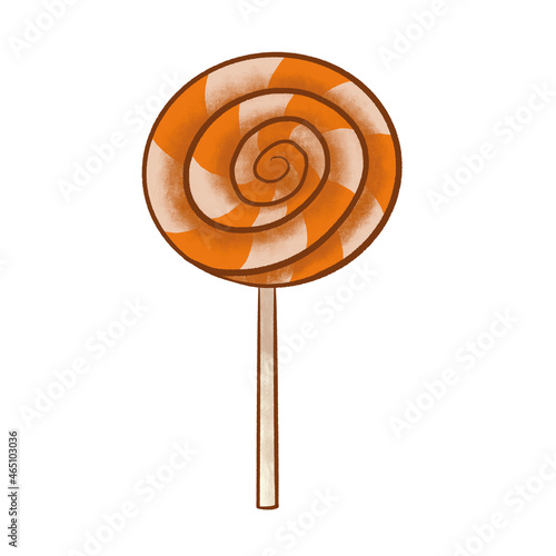 Halloween candy lollipop trick or treat (ID: 465103036)