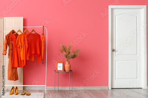 Interior of stylish hallway...