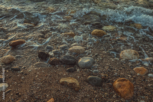 mediterranean sea beach in turkey