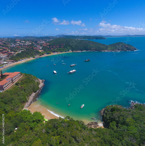 Fototapeta Naklejka Na Ścianę i Meble -  Peninsula in Brazil aerial photography