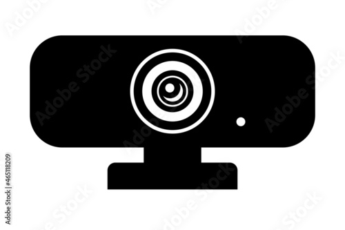 webカメラのシルエット