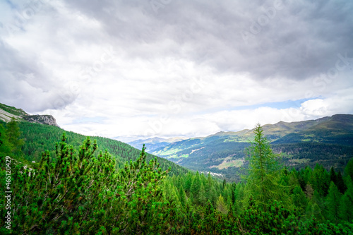 Hiking to the Rotwand Meadows in South Tyrol.