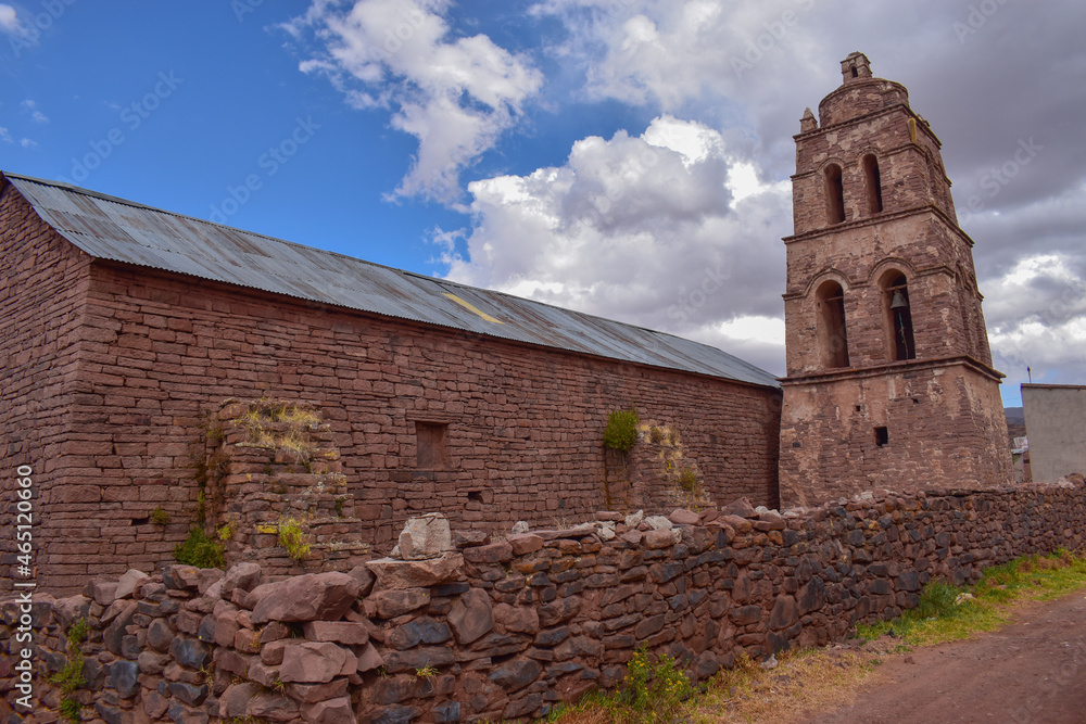 Fototapeta premium iglesia de San Miguel ,en Oruro Bolivia