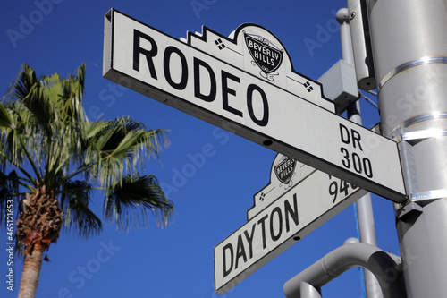 Straßenschild - Rodeo Drive - Los Angeles