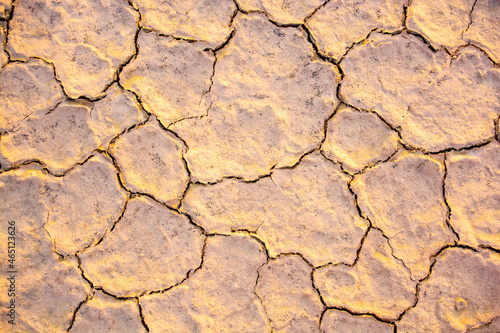 Dry cracked earth 