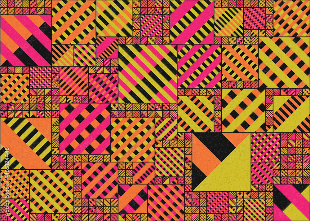 Abstract Geometric Pattern generative computational art illustration Abstract Geometric Pattern generative computational art illustration