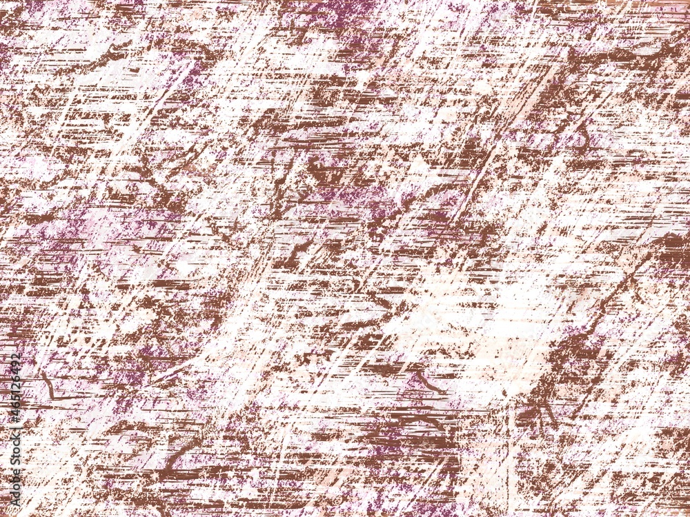 Obraz premium Old grunge texture wall design Illustration. Background illustration vintage effect brush texture cement stone wall. Digital art illustration