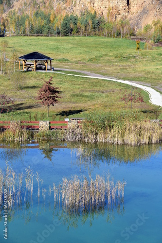 Park Gródek, staw Wydra, Polskie Malediwy, dawny, kamieniołom, woda, 