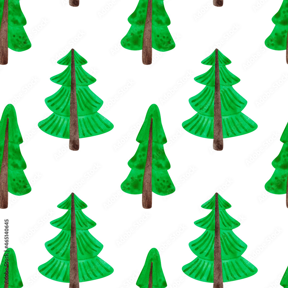 Simple fir-trees pattern