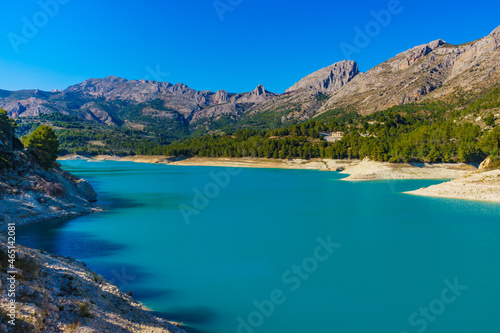 Guadalest Reservoir in Spain