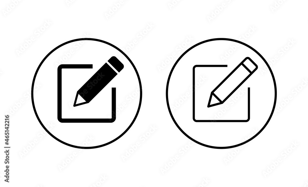 Edit icons set. edit document sign and symbol. edit text icon. pencil. sign up Edit icons set. edit document sign and symbol. edit text icon. pencil. sign up