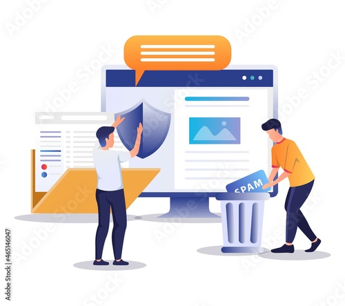 Remove spam for data security