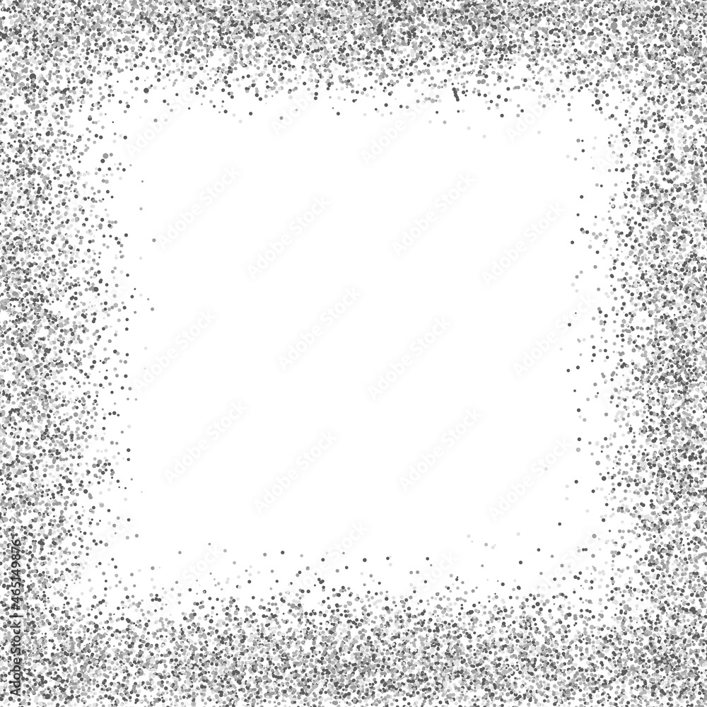 Glitter Frame On White Backdrop Luxury Silver Border Greeting Card glitter-frame-on-white-backdrop-luxury-silver-border-greeting-card