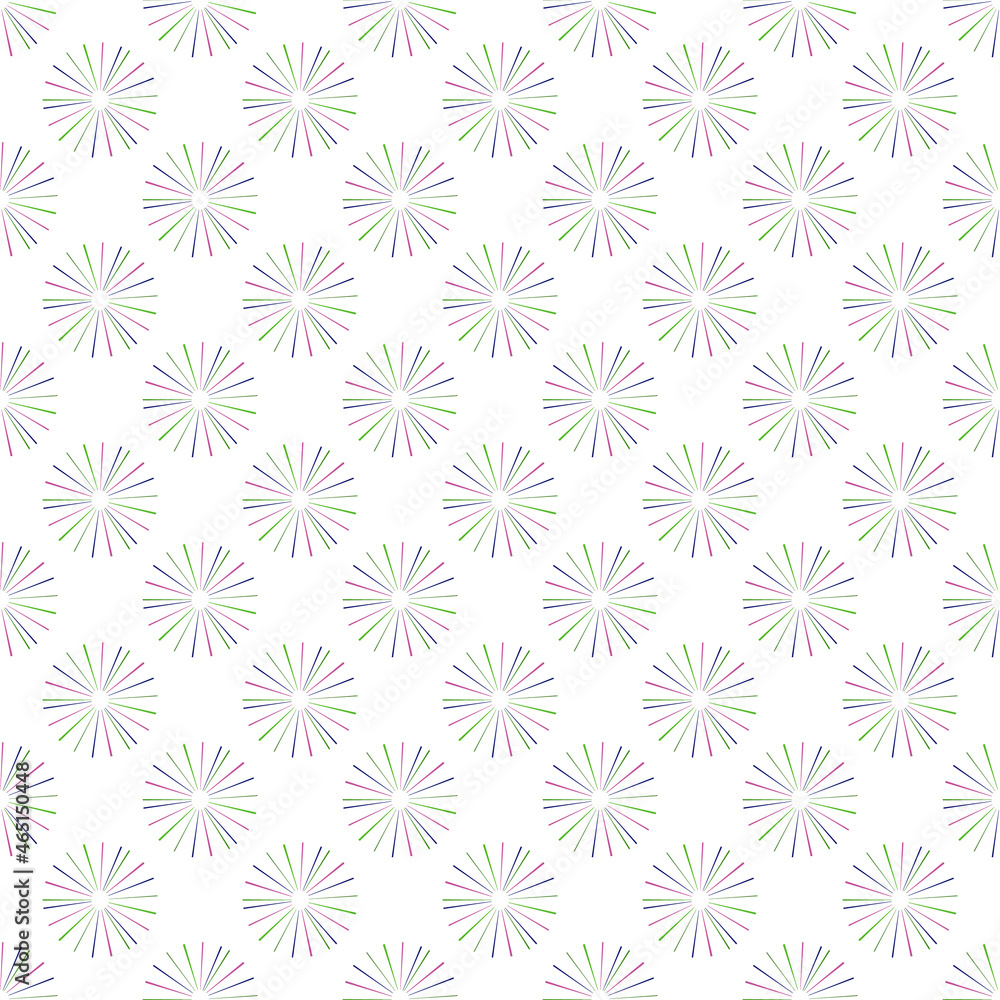 Colored snowflakes Colored snowflakes