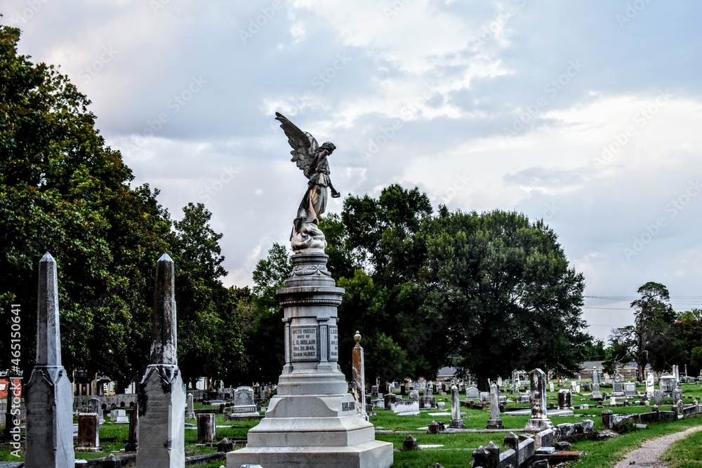 Old City Cemetery in Monroe Louisiana