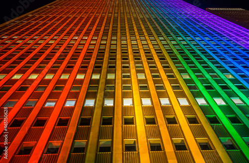 skyscrapers in the city