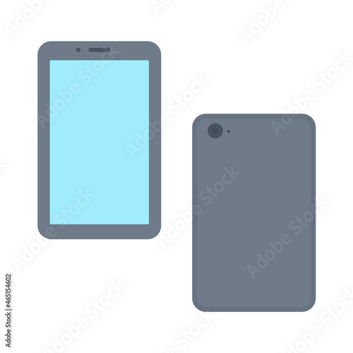 シンプルでかわいいスマホのイラストセット