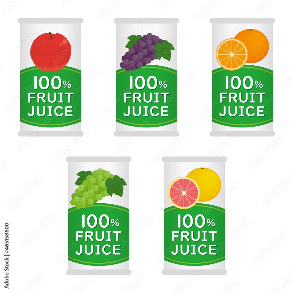 缶ジュースのイラスト Stock Vector Adobe Stock