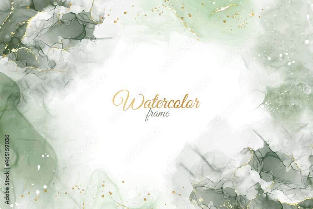 Hand Painted Abstract Watercolor Background Design