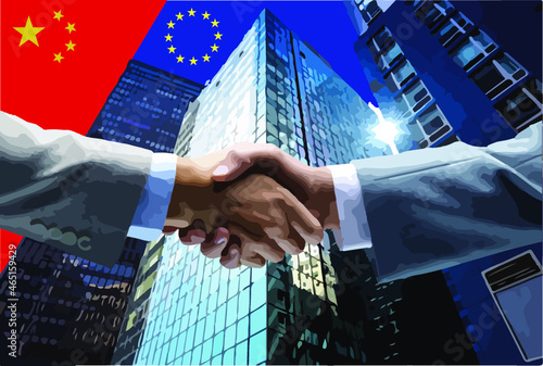 Negocios entre China y la Comunidad Europea