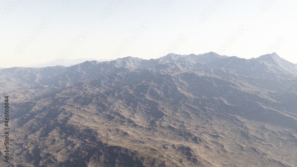 3D Rendered Fantasy Alien Landscape - 3D Illustration 3D Rendered Fantasy Alien Landscape - 3D Illustration