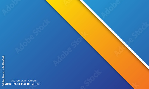Abstract background white white orange and blue color