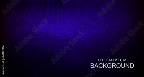 Abstract design with a gradient of blue color, sharp thorns