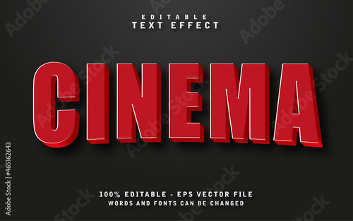 Cinema Text Effect