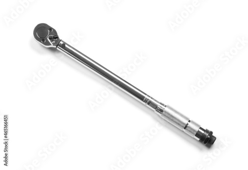 A torque wrench. Close up. Isolated on a white background © OB production