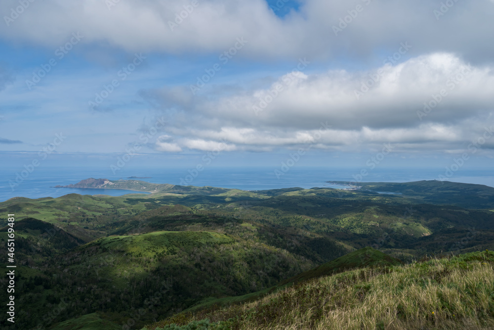 Fototapeta premium 礼文岳 登山 (日本 - 北海道 - 礼文島) 
