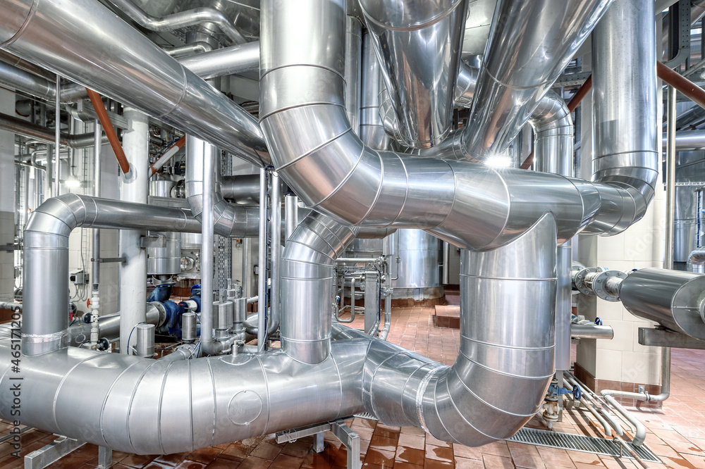 Heavy duty steel pipelines for pumping liquids. Heavy duty steel pipelines for pumping liquids.