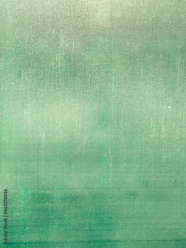 Fototapeta premium Green concrete wall texture and background with copy space