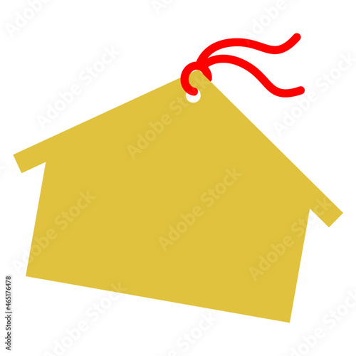 絵馬　イラスト　アイコン　和風フレーム　ベクター