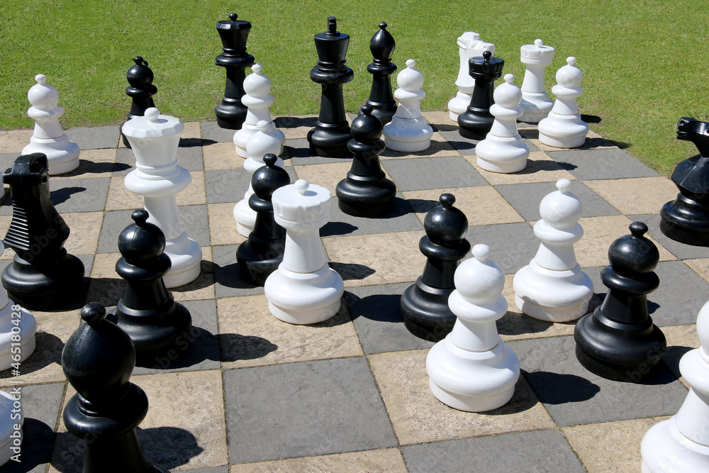 Giant Chessboard at Curtin University Bentley Campus, Perth, Western Australia