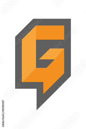 Free Download Geometric letter G logo design template - GFXLoad