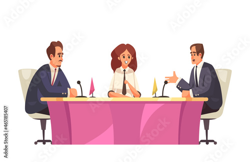 Negotiating Table Politics Composition