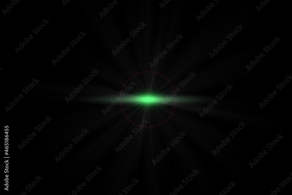 Obraz premium Lens Flares Overlay