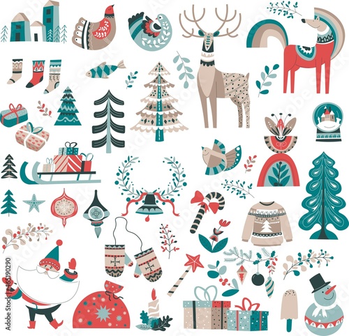 Christmas decorations and ornaments xmas holiday