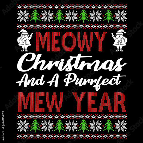 meowy christmas and a purrfect  mew yeaw 