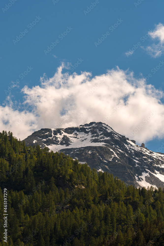 landscape mountain between Ceresole Reale and the Nivolet hill in Piedmont in Italy landscape mountain between Ceresole Reale and the Nivolet hill in Piedmont in Italy