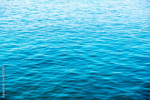 Fototapeta Naklejka Na Ścianę i Meble -  Blue sea water background texture
