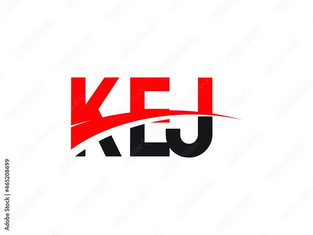 KEJ Letter Initial Logo Design Vector Illustration KEJ Letter Initial Logo Design Vector Illustration