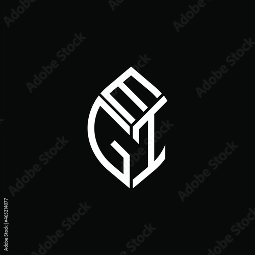 EGI letter logo creative design. EGI unique design
