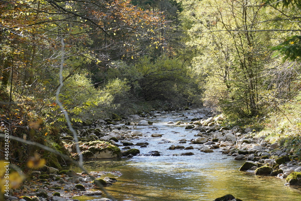 Herbstliche Radtour um Ruhpolding: Urschlauer Achen Herbstliche Radtour um Ruhpolding: Urschlauer Achen