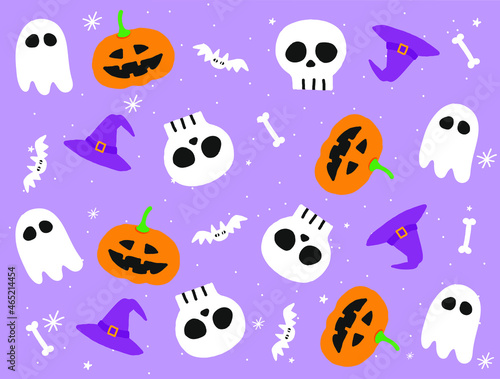 Halloween pattern © mstefy73