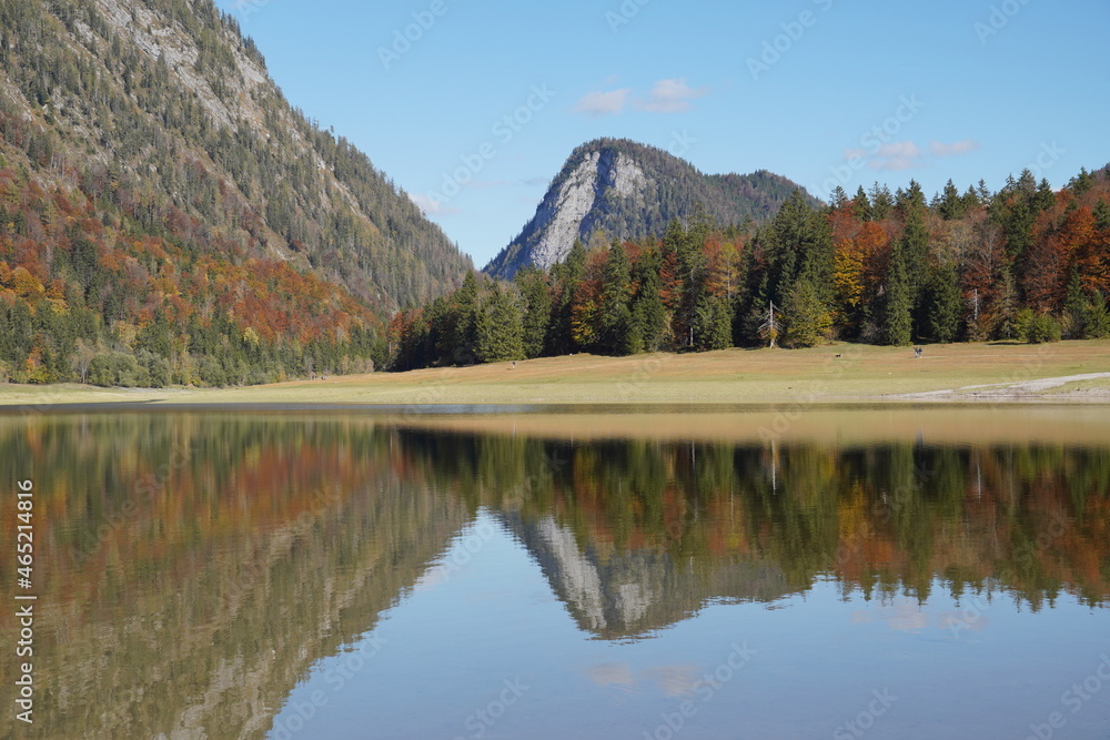 Herbstliche Radtour um Ruhpolding: Lödensee und Seekopf
