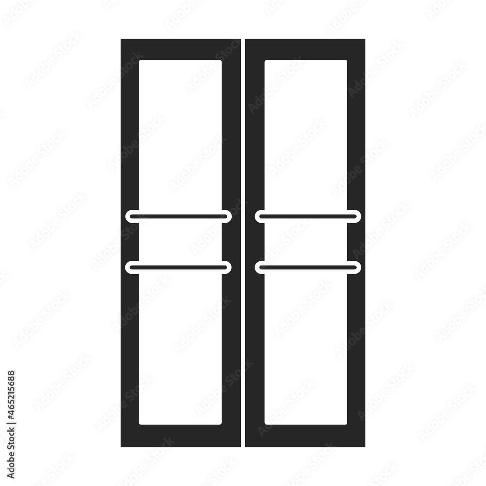 Door vector icon.Black vector icon isolated on white background door . Door vector icon.Black vector icon isolated on white background door .