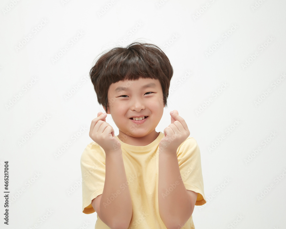 행복한 남자아이 행복한 남자아이