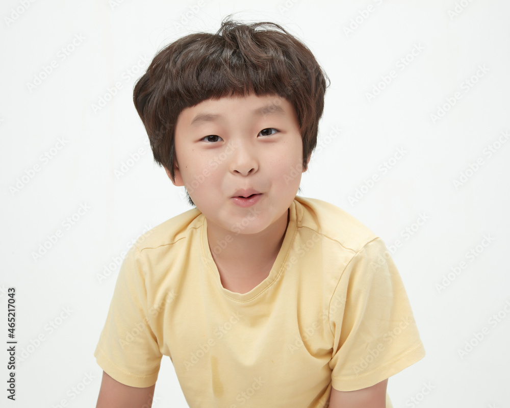 행복한 남자아이 행복한 남자아이