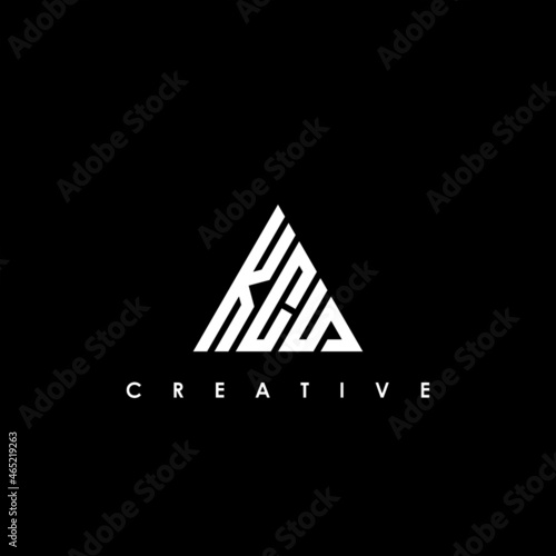 KCS Letter Initial Logo Design Template Vector Illustration